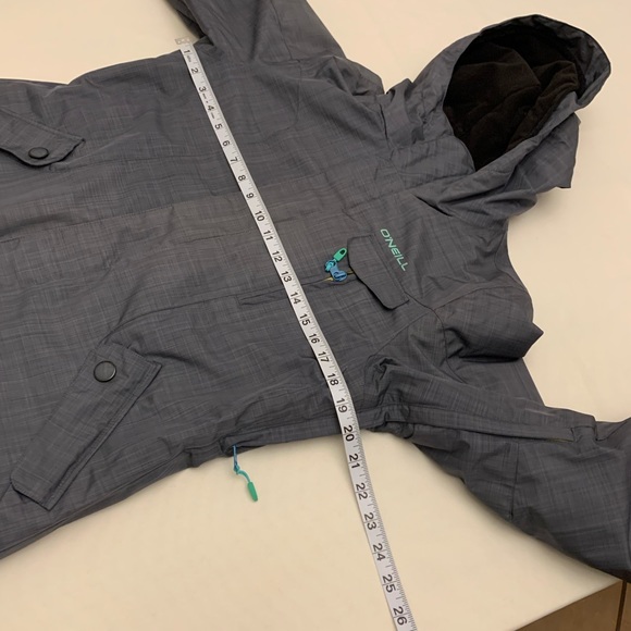 O’NEILL grey hooded jacket size S - Picture 8 of 12